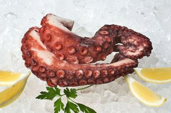 Foto de Pulpo Pata cocida en su jugo 150/200gr. Bandeja 1.5 Kg.