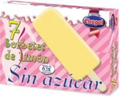 Foto de Sorbete sin Azucares Añadidos Sabor Limón