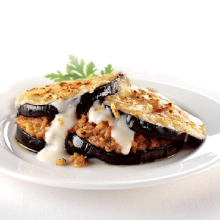 Foto de Moussaka. Lasaña de Berenjena .