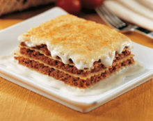 Foto de Lasaña Carne Bechamel. Frinca-Price