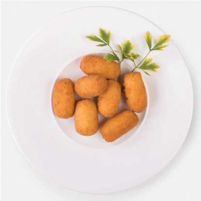 Foto de Croqueta Suprema de Pollo. Bolsa 500 gr. Clavo.