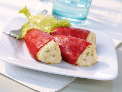 Foto de Pimientos de Piquillo Rellenos de Bacalao Clavo