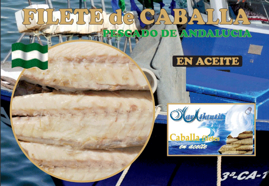Foto de Filetes Caballa del Sur en Aceite Vegetal