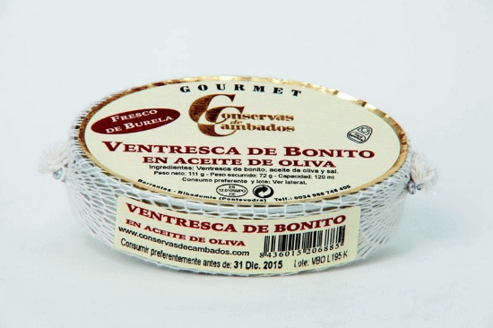 Foto de Ventresca de Bonito de Burela En Aceite de Oliva Conservas Cambado