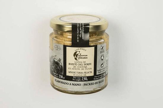 Foto de Lomos de Bonito del Norte de Costera en Aceite Oliva. Conservas Cambados