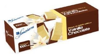 Foto de Bloque Vainilla-Chocolate 1lt.