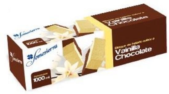 Foto de Bloque Vainilla-Chocolate 1lt.