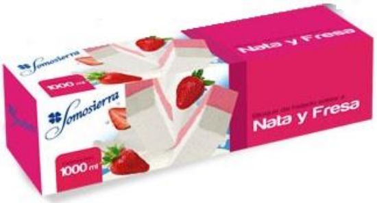 Foto de Bloque Nata-Fresa 1lt.