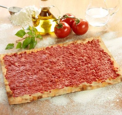 Foto de Base Pizza rectangular con tomate 26x38